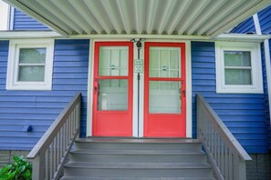 Exterior detail - Remodeled 160‑Year‑Old Victorian in Mooresville — Historic Charm, Modern Comfort (Mooresville)