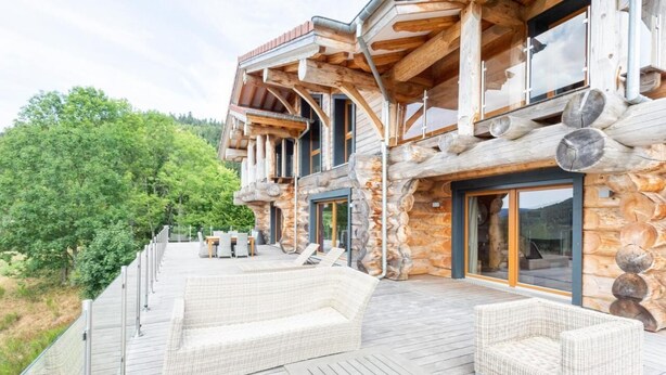 Terrace/patio - Merveille Architectural en Rondins, Chalet Whistler (Xonrupt-Longemer)