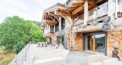 Merveille Architectural en Rondins, Chalet Whistler