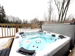 Bain à remous extérieur