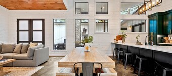Modern 5-Bed Cabin with Game Room & Fire Pit