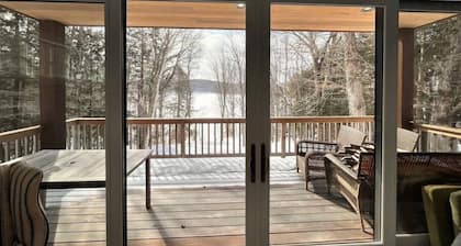 Rare new Home on Lake Whitingham. Semi-priv beach