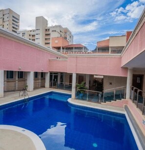 Pool - Hermosa Habitacion Superior Multiple Para 5 Personas En El Rodadero (santa marta)