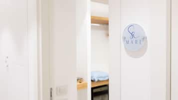 Memory-foam beds, free minibar, in-room safe, desk