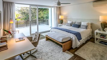 Luxury Suite, 1 King Bed, Patio, Pool View | 1 bedroom, free WiFi