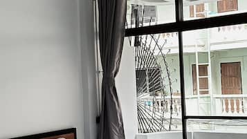 Standard Double Room, 1 Queen Bed, Beach View | Free WiFi, bed sheets