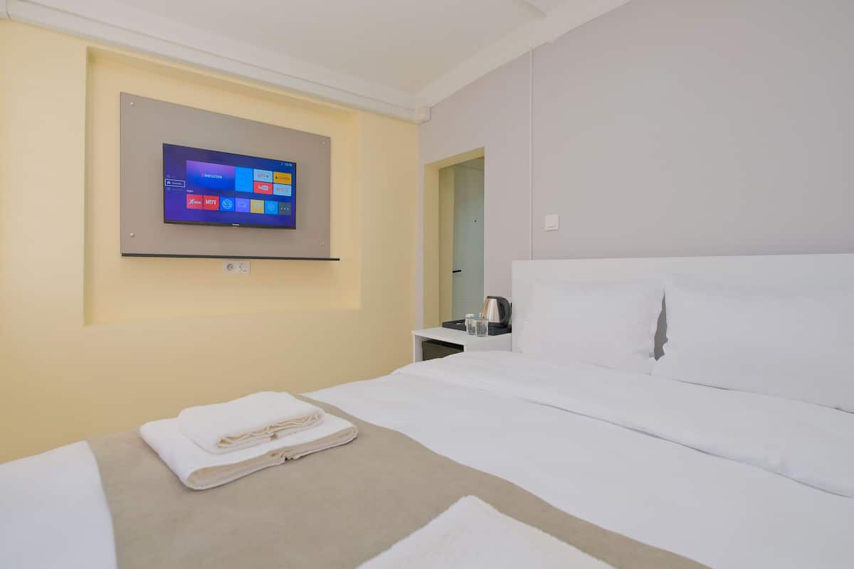 Basic Double Room | 1 bilik tidur, peralatan tempat tidur premium, bar mini