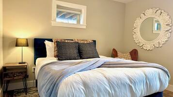 1 bedroom, iron/ironing board, travel crib, free WiFi