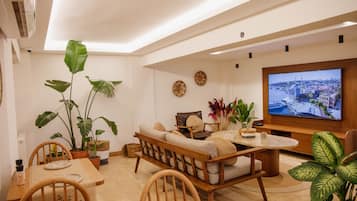 Sala de estar en el lobby