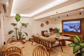 Sitteområde i lobbyen