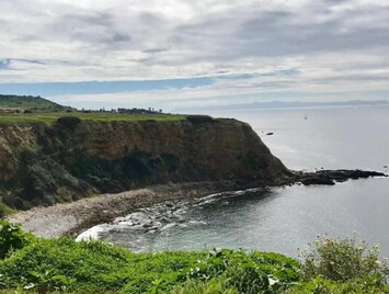 This stunning cliff walk & view is 5 min. away!
