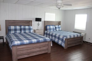 4 bedrooms, WiFi, bed sheets