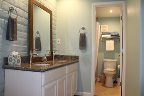 Shower, towels