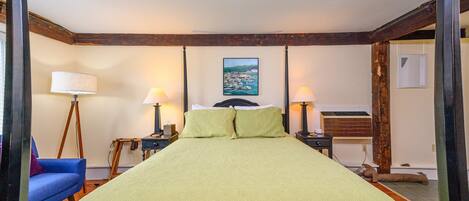 1 soverom, strykejern/-brett, wi-fi (inkludert) og sengetøy