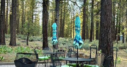 Cozy Cabin with wrap around porch. Walking distance to Chalet View Lodge.