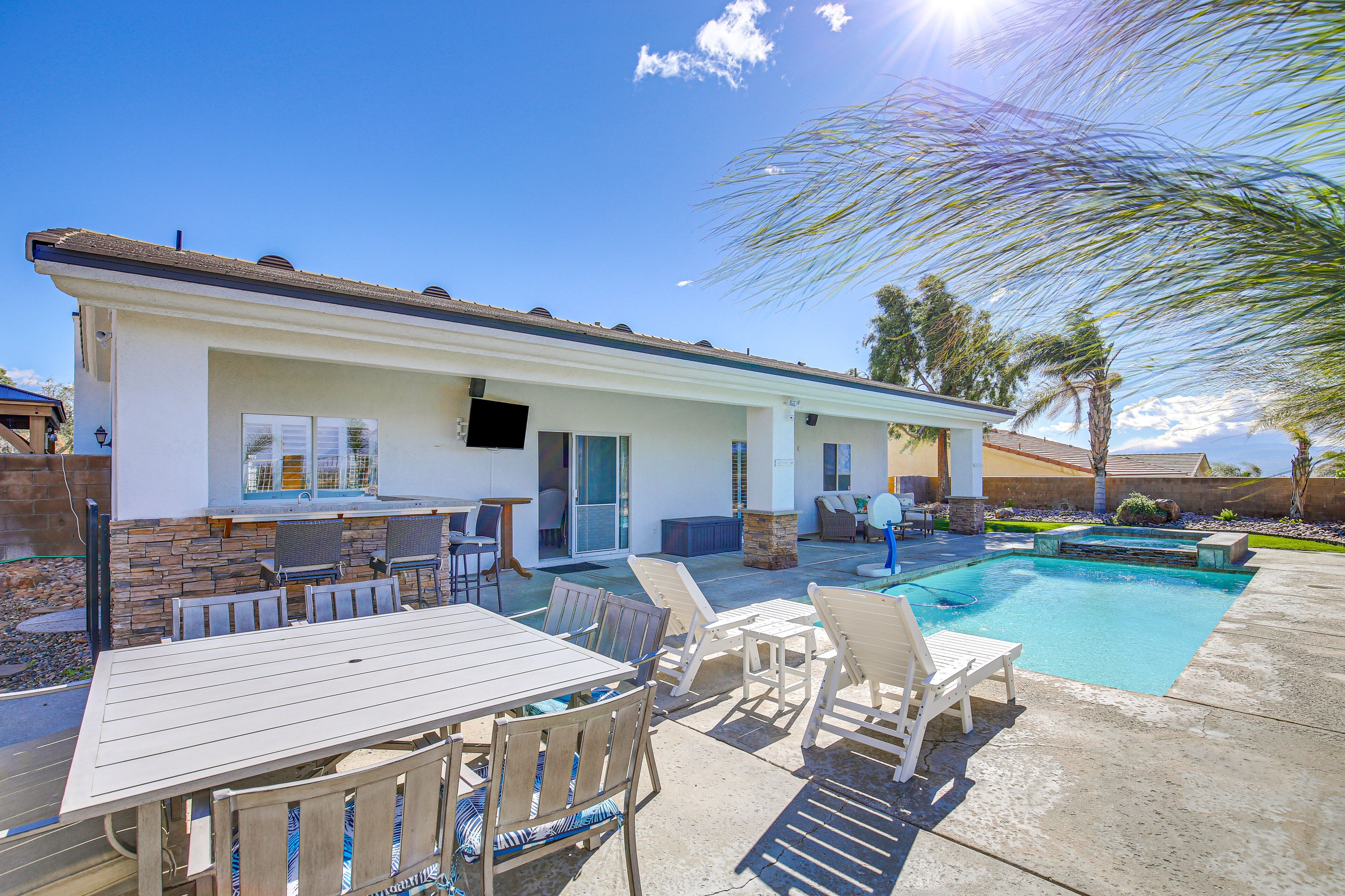 Elegant Desert Hot Springs Home w/ Private Pool!