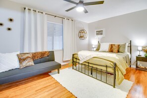 3 chambres, fer et planche à repasser, accès Internet, draps fournis
