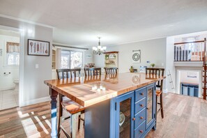 Dining - Quiet New Hampshire Getaway w/ Game Room! (Center Barnstead)