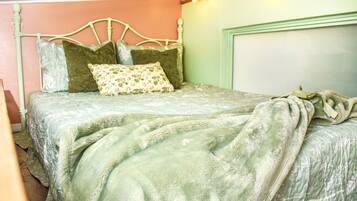 1 chambre, fer et planche Ă repasser, Wi-Fi, draps fournis