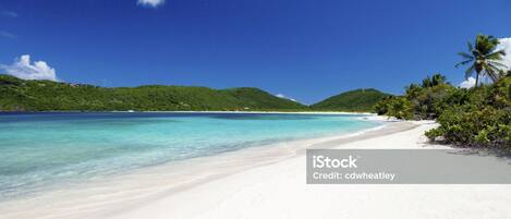 Sun loungers, beach towels