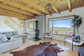 Fernseher, Kamin