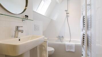 Standard Studio | Bathroom | Hair dryer, towels