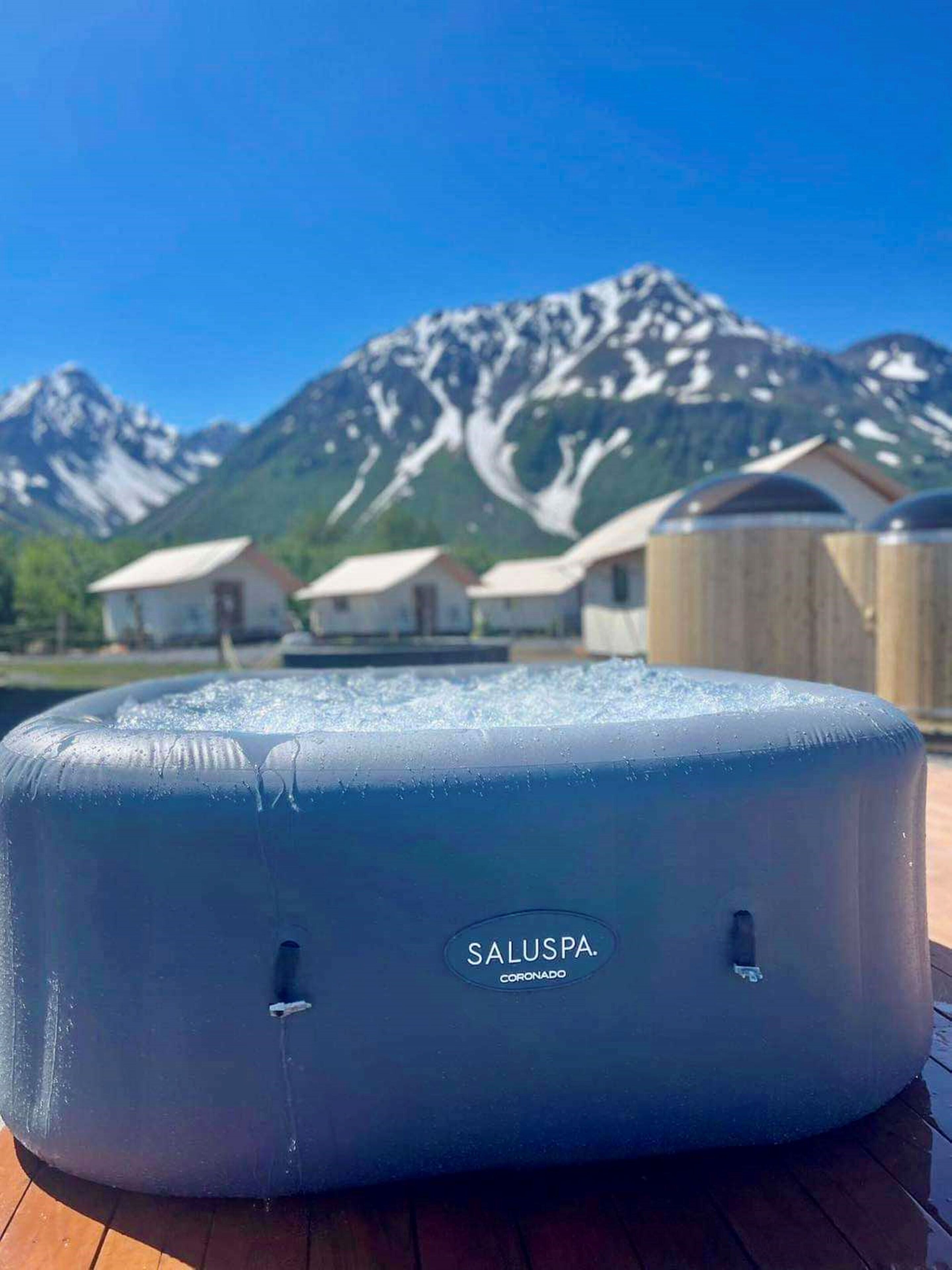 Idromassaggio all'aperto