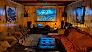 TV connectée, cheminée