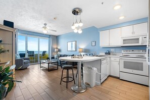 Interior - Glorious Oceanfront Escape: 1BR Condo with Private Balcony @ Ocean Walk Resort (Daytona Beach)