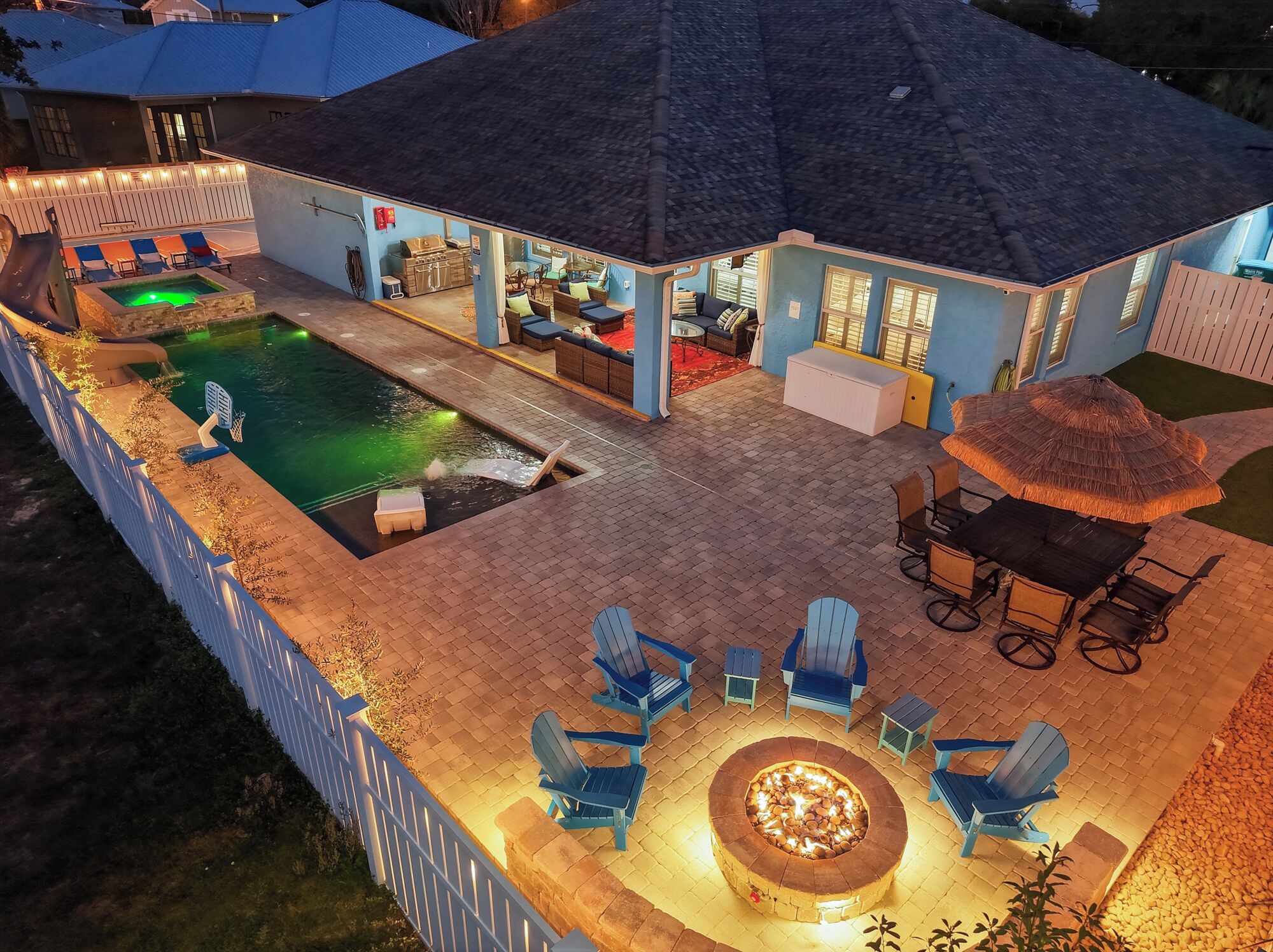 Außenpool, beheizter Pool