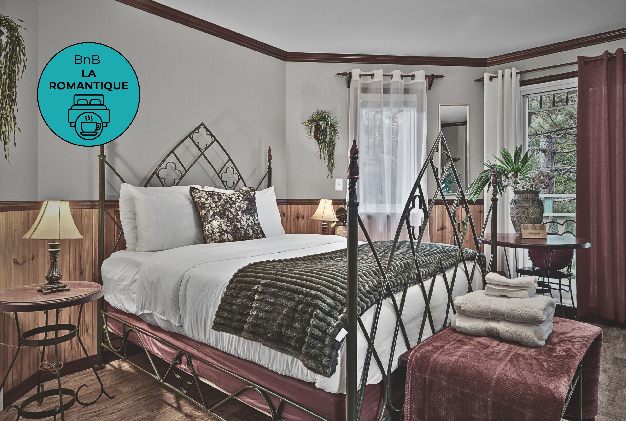 La Romantique | Premium bedding, memory foam beds, blackout drapes, soundproofing