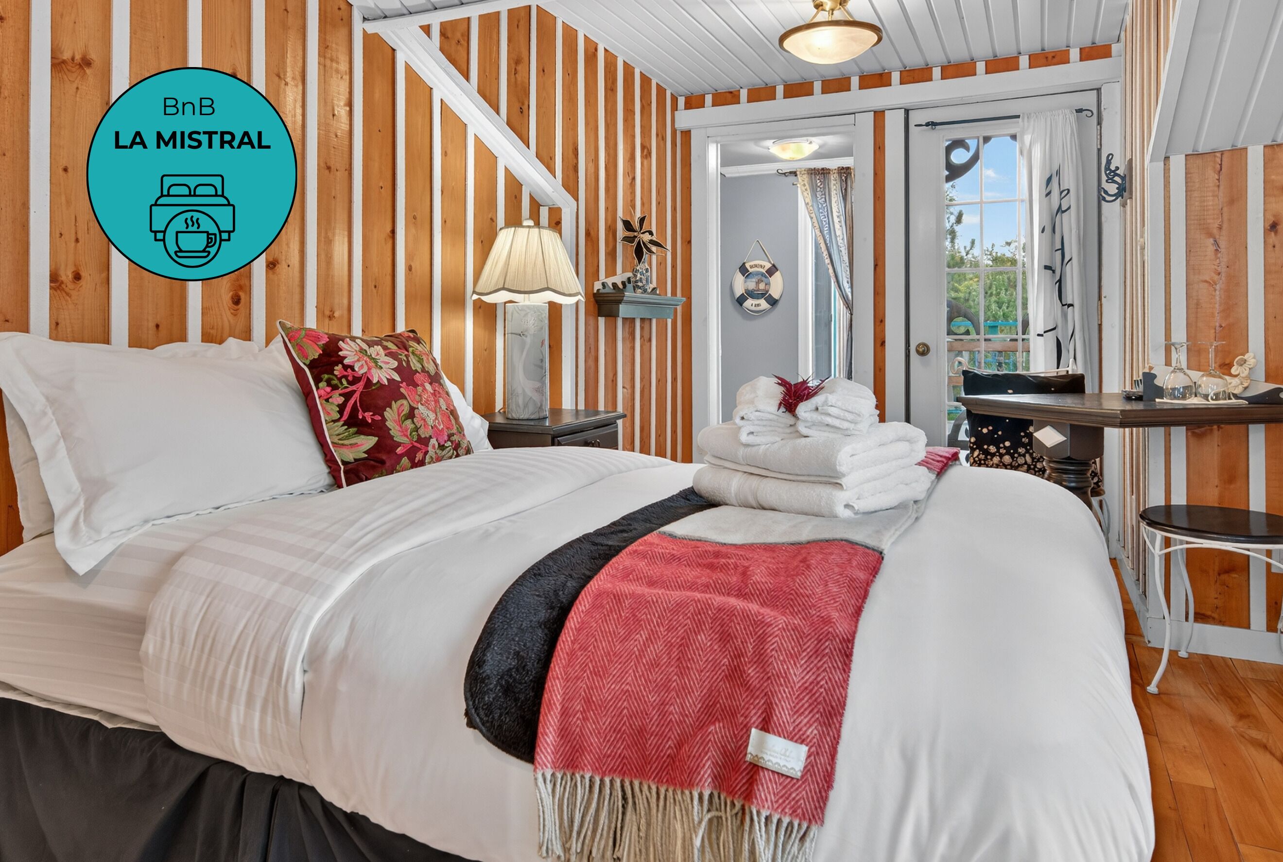 La Mistral | Premium bedding, memory foam beds, blackout drapes, soundproofing