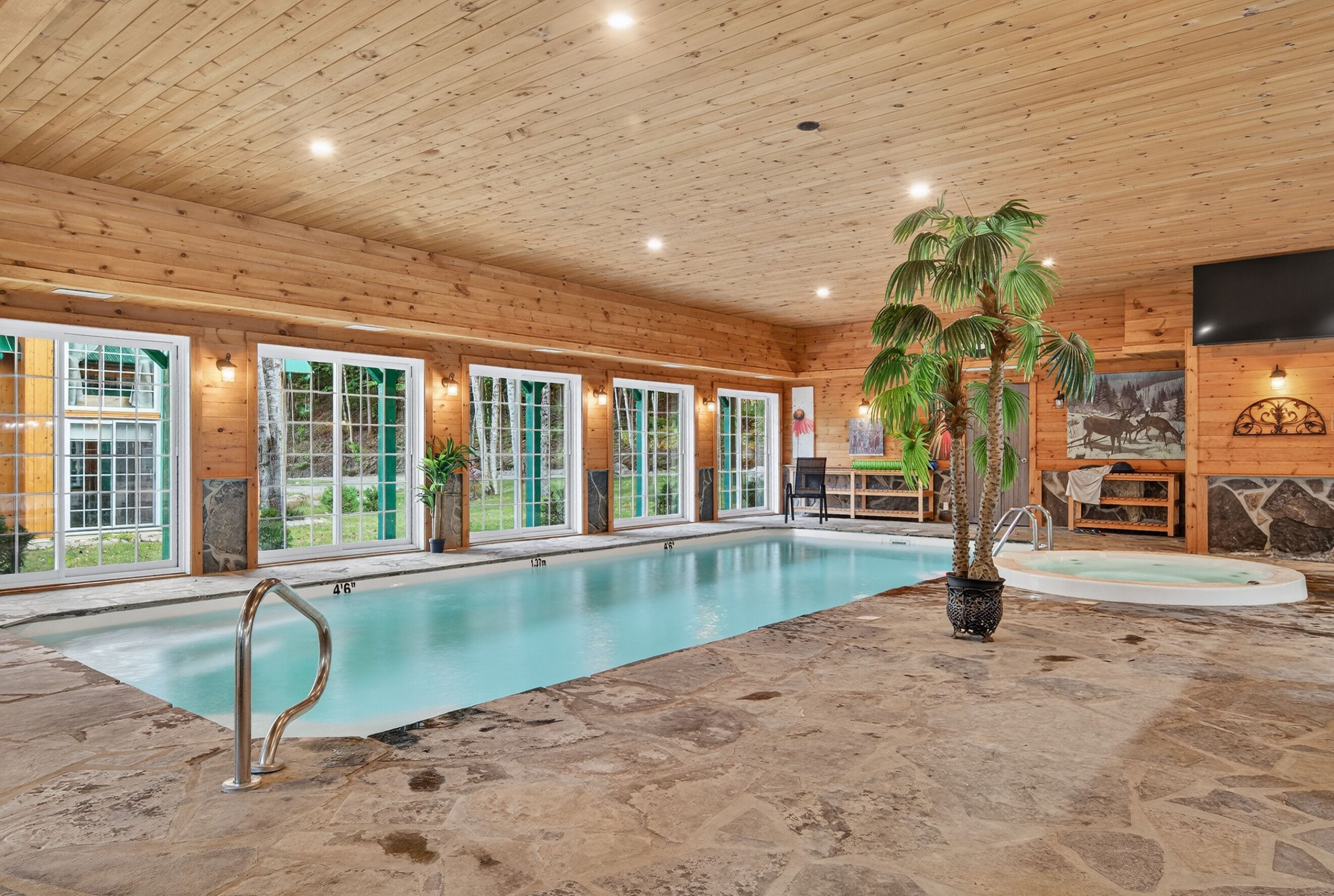 Piscine couverte