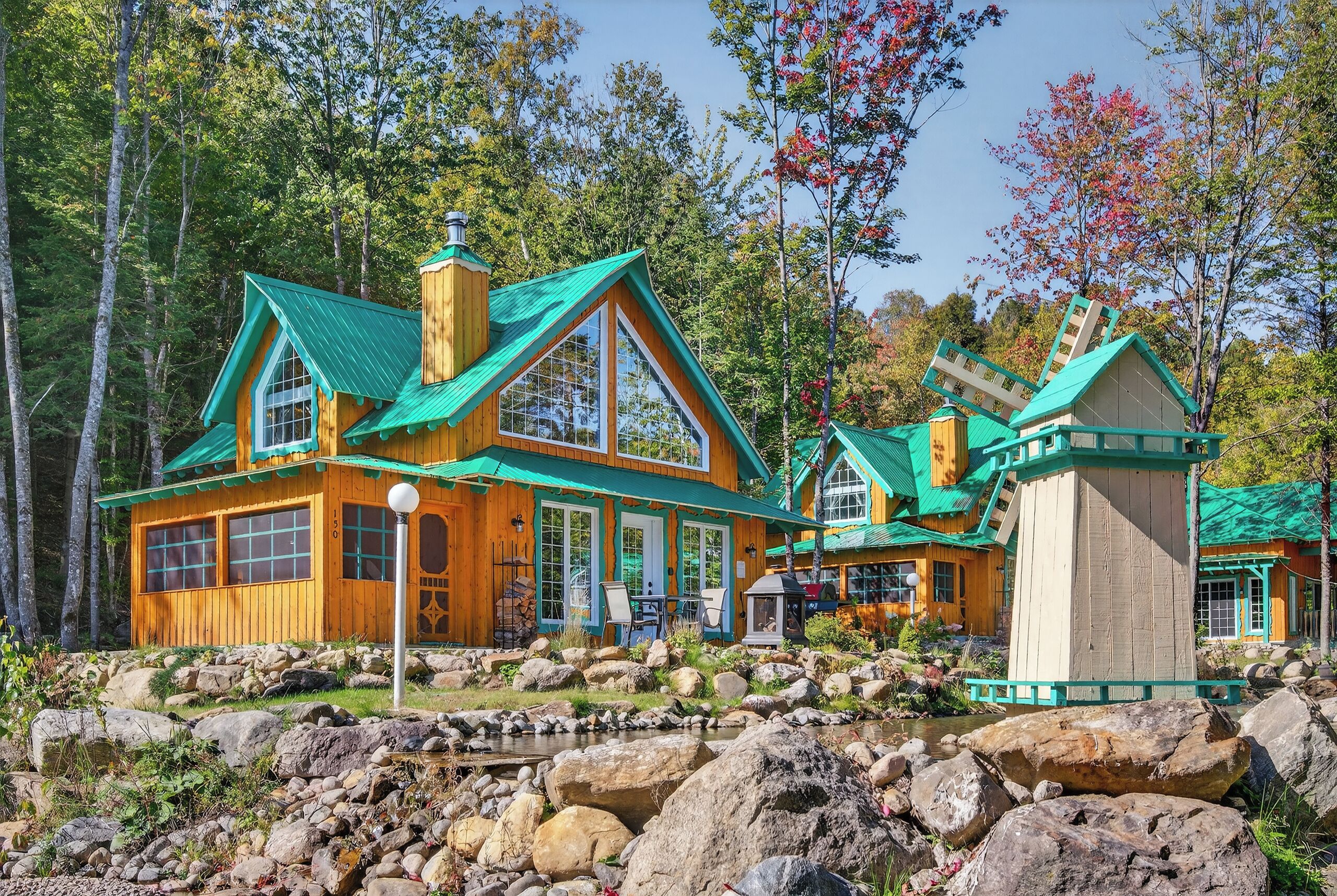 Chalet | Luxe beddengoed, bedden met traagschuimmatrassen