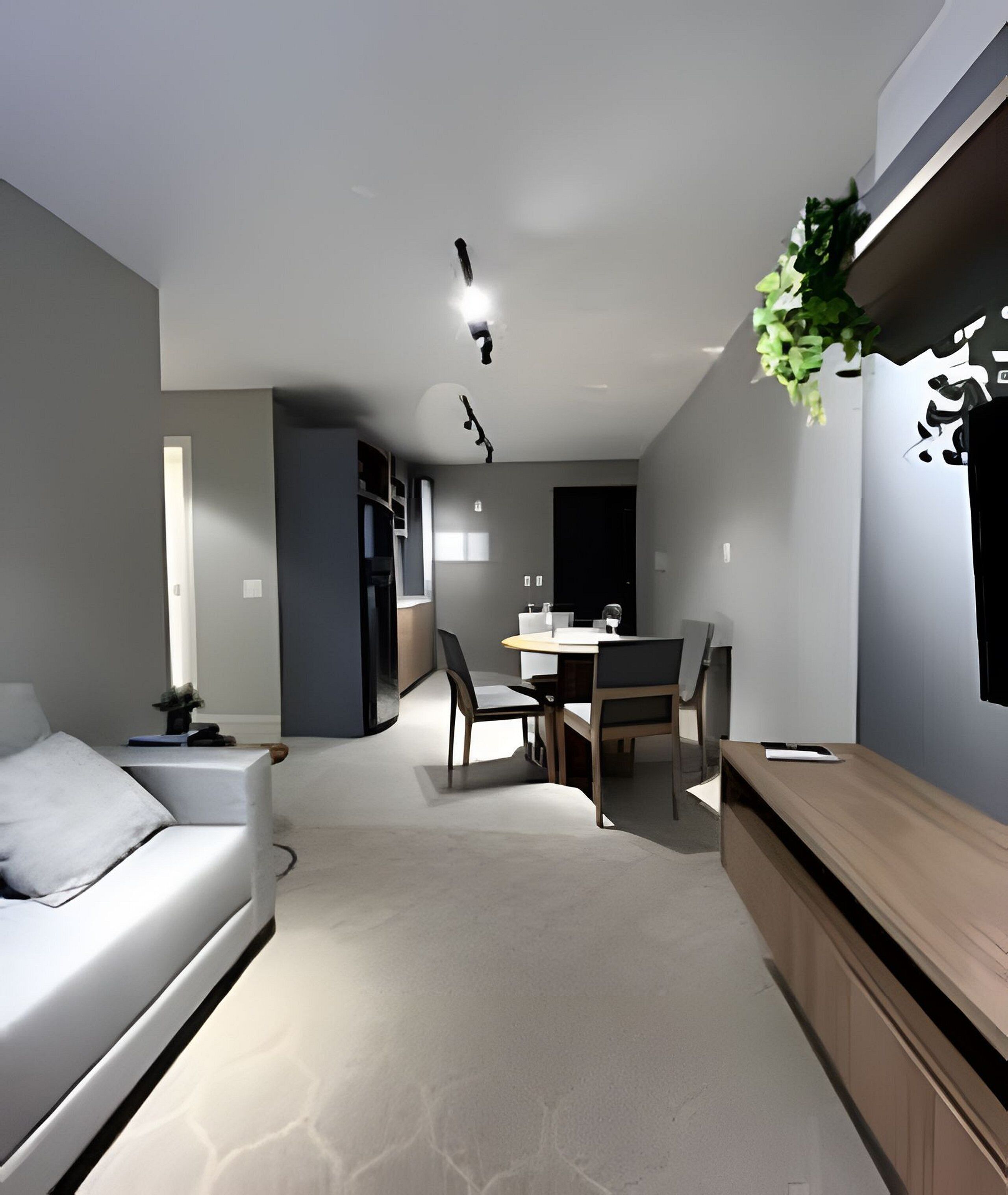 Apartamento | Área de estar | TV de tela plana