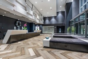 Lobby - Upscale Two Bedroom Apartment | Fully Furnished | Downtown White Plains (White Plains)