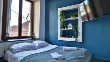 1 Schlafzimmer, Bügeleisen/Bügelbrett, WLAN, Bettwäsche