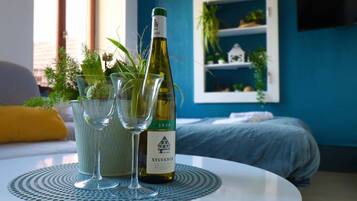 1 chambre, fer et planche Ă repasser, Wi-Fi, draps fournis