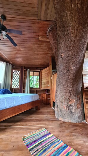 1 bedroom, iron/ironing board, free WiFi, bed sheets - Finca Lucky Treehouse Casa Arbol (Sámara)