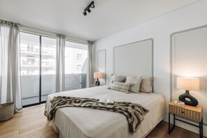 2 dormitorios, tabla de planchar con plancha, wifi y ropa de cama