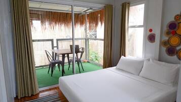 Deluxe Double Room, Balcony, Garden View