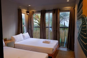 Quarto duplo standard, vista para o jardim | Wi-Fi de cortesia, roupa de cama