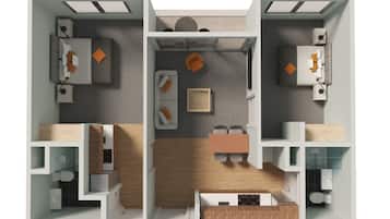 مخطط تصميم الطابق