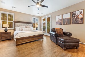 4 bedrooms, desk, iron/ironing board, free WiFi