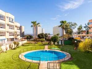 Pool - Vistamarina 202B - Terrace, Pool, 300m from the beach. GARAGE (Torremolinos)