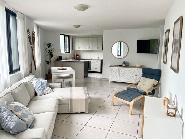 Apartamento família | Área de estar