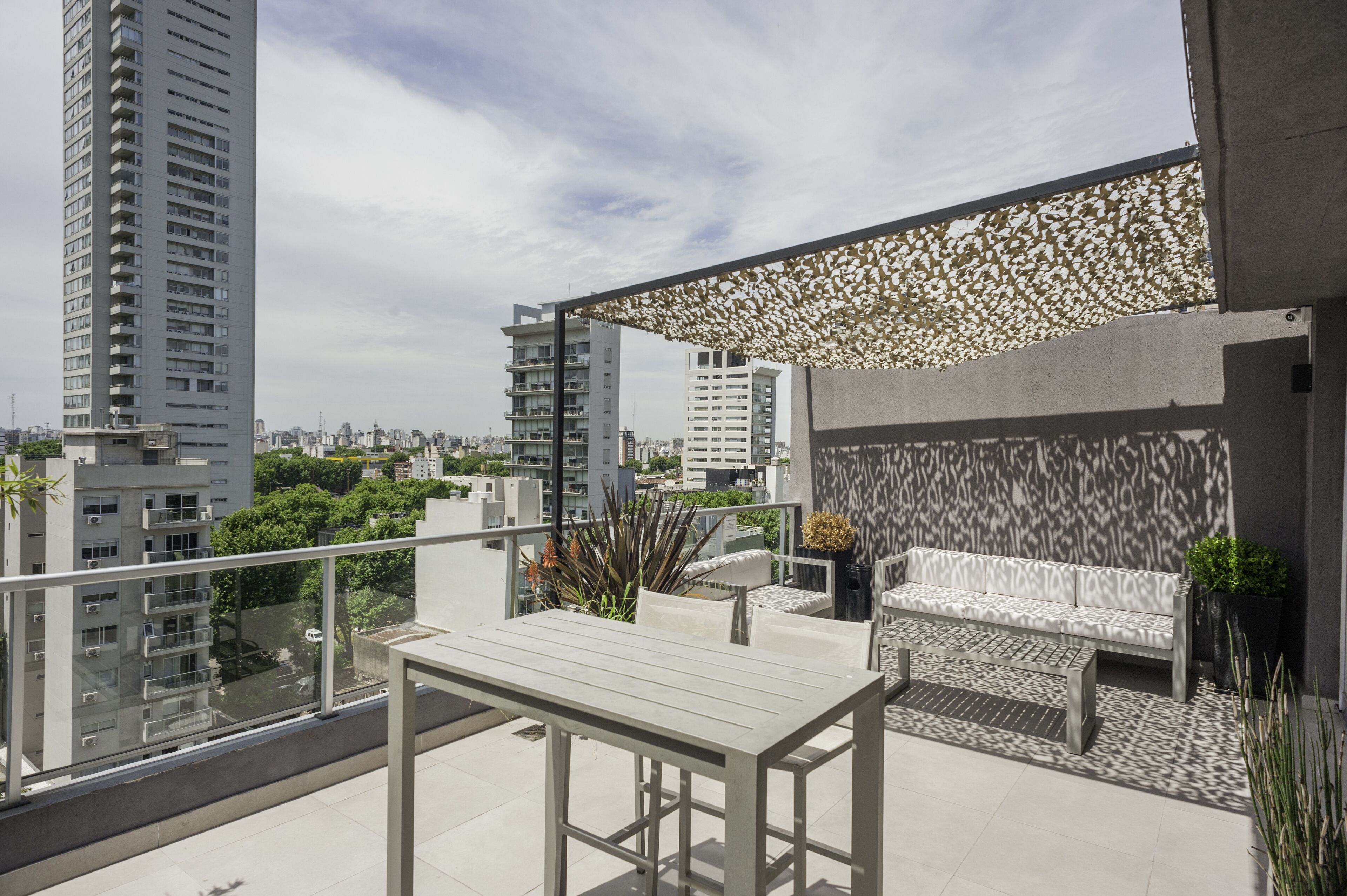 Facciata della struttura