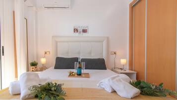 2 dormitorios, tabla de planchar con plancha, wifi gratis y ropa de cama