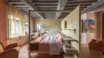 Luxury Suite, 1 King Bed | 1 bedroom, premium bedding, in-room safe, individually decorated