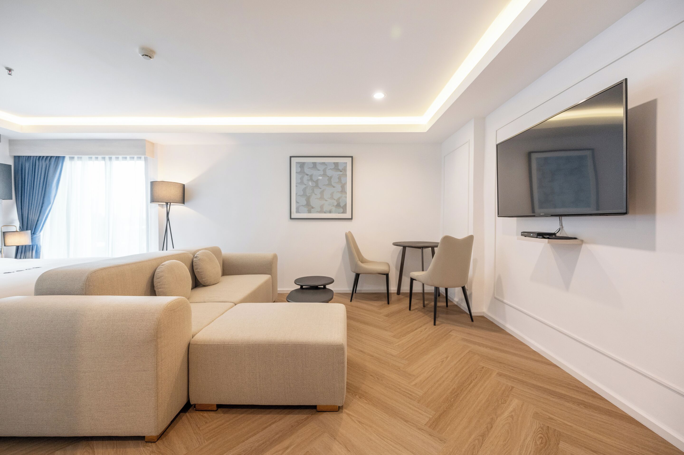 Deluxe tweepersoonskamer | Een kluis op de kamer, gratis wifi